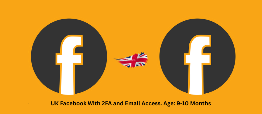 UK Facebook With 2FA and Email Access. Age: 9-10 Months Slide 1