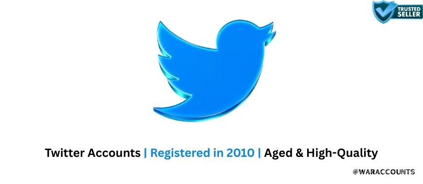 Twitter Accounts | Registered in 2010 | Aged & High-Quality