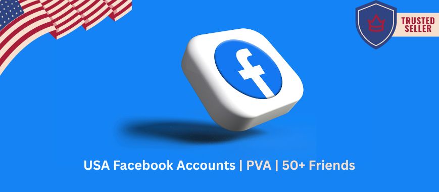 USA Facebook Accounts | PVA | 50+ Friends Slide 1