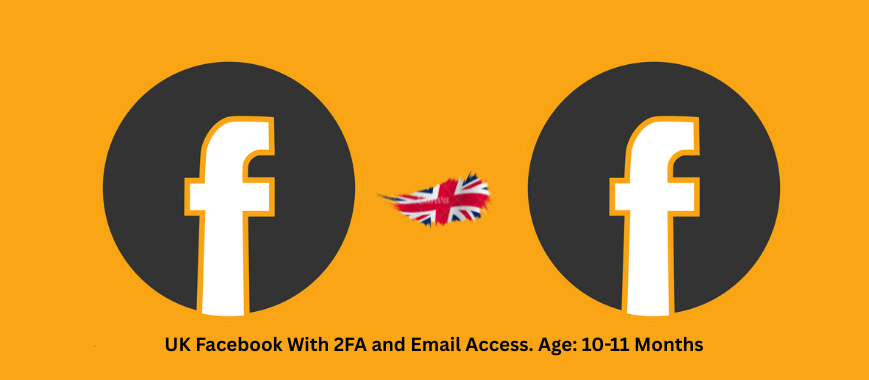 UK Facebook With 2FA and Email Access. Age: 10-11 Months Slide 1
