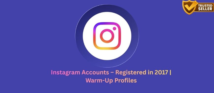 Instagram Accounts – Registered  in 2017 | Warm-Up Profiles Slide 1