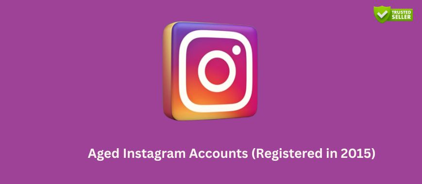 Aged Instagram Accounts (Registered in 2015) Slide 1