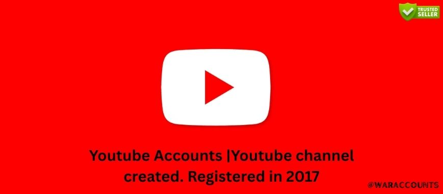 Youtube Accounts |Youtube channel created. Registered in 2017. 2Fa enable. Male or female. Registered from different countries IPs.