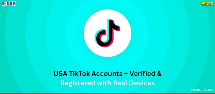 USA TikTok Accounts – Verified & Registered with Real Devices Slide 1