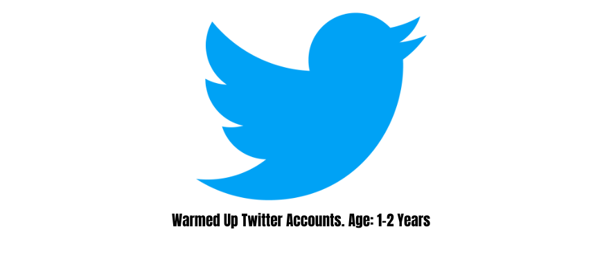 Warmed Up Twitter Accounts. Age: 1-2 Years